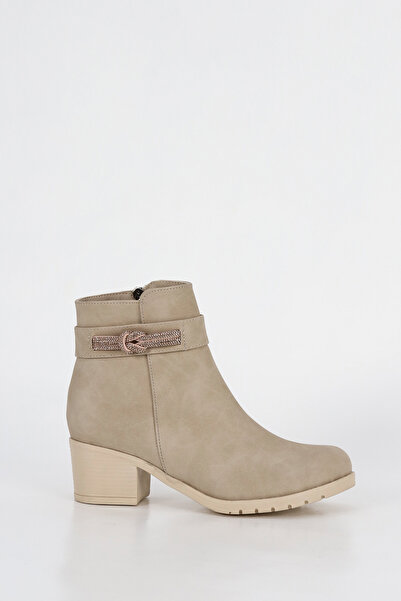 Mamito Ayakkabı حذاء BLN N210 نصف طول للكاحل مع تفاصيل حجرية على الجانب