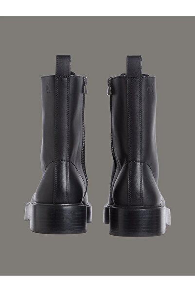 Calvin Klein Kadın Concave Welt Lace Up Bot