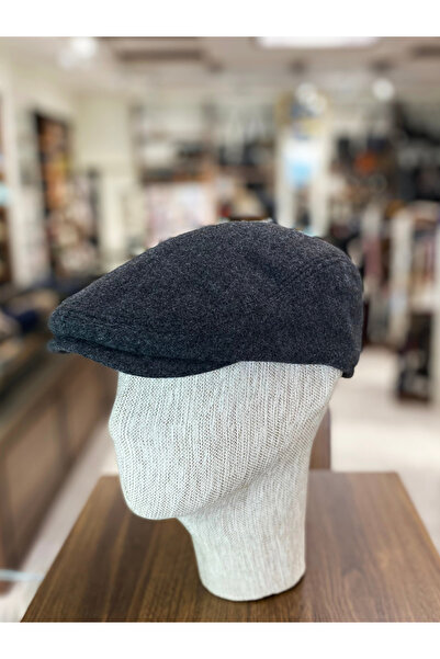 Göksu Şapka Men's Winter Sports Cap Elastic Plain Hat