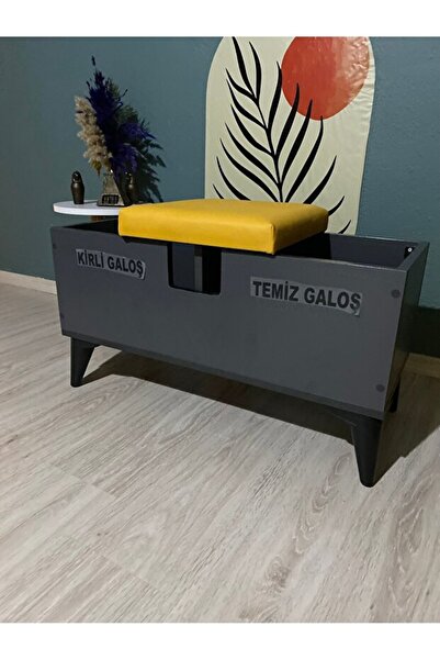 EKİN GRUP Galoşluk Galoşpufu Modern Sandıklı Puf Galoşstandı