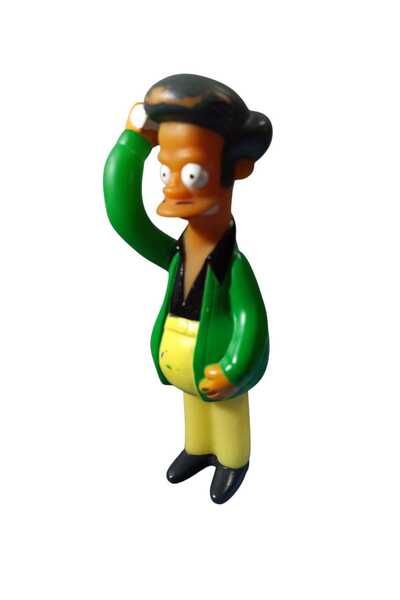 Hureggo Vintage Simpsons Character Apu Original Figure Toy & 14 cm