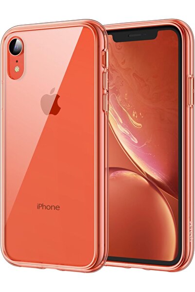 JETech جراب لهاتف iPhone XR مقاس 6.1 بوصة، غطاء ممتص للصدمات غير قابل للاصفرا...