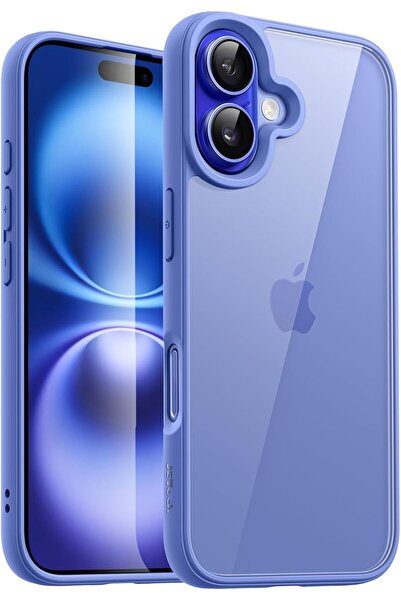 JETech جراب لهاتف iPhone 16 Plus مقاس 6.7 بوصة — غطاء ممتص للصدمات، إطار TPU ...