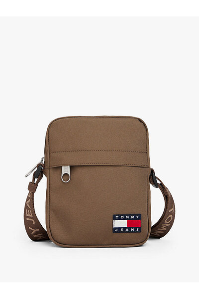 Tommy Hilfiger Men's brown crossbody bag