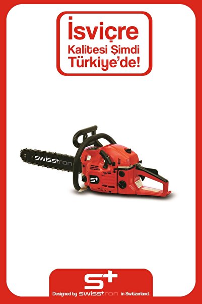 SwissTron SW5020 Motorlu Testere 50 cm Pala - 3 HP - Benzinli Testere Ağaç Ke...