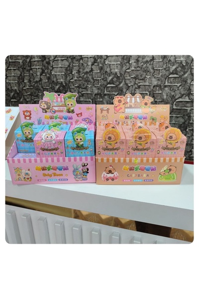 senacacollection 500 de bucăți pachet de autocolante în cutie 1 PACHET