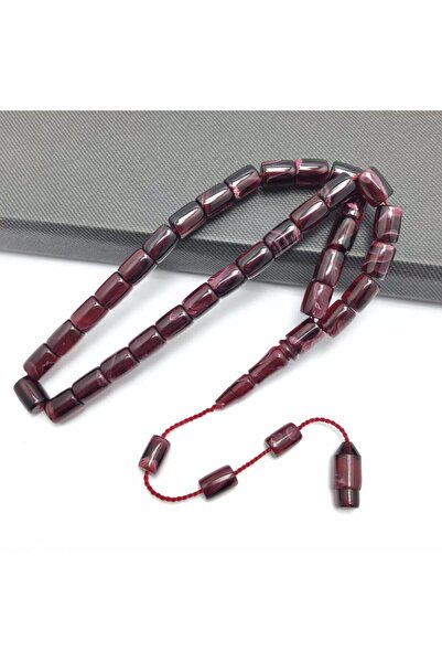 KANUNİ TESBİH Model de mărgele de rugina cu tăietură închisă, culoare chihlimbar