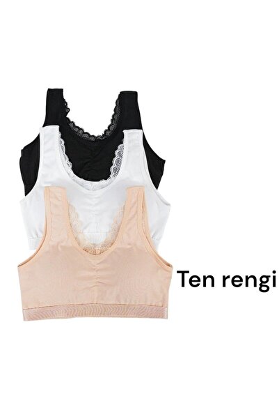 Katamino Girl's Thick Strap Half Tank Top