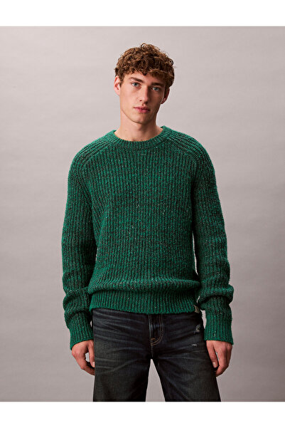 Calvin Klein Wool Blend Relaxed Raglan Sweater