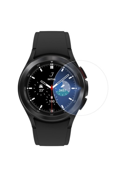DAMUR Secured Film for Samsung Galaxy Watch4 Classic 42mm, Protective Glass C...