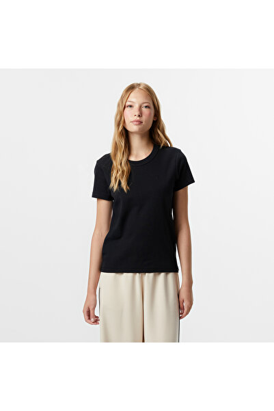 Nautica Kadın Siyah Classic Fit T-Shirt