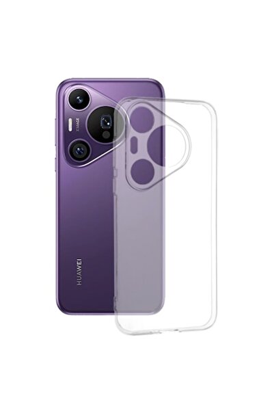 DAMUR Husă de protecție, compatibilă cu Huawei Pura 70 Pro, TPU, transparentă