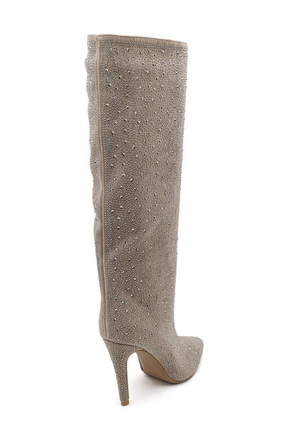 SOFILINE Beige boots with rhinestones 72527A 110