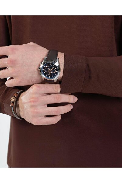 TerziAdemAltun Italian Style S Slim Fit Zipper Polo Neck Knitwear Sweater Tile T14514