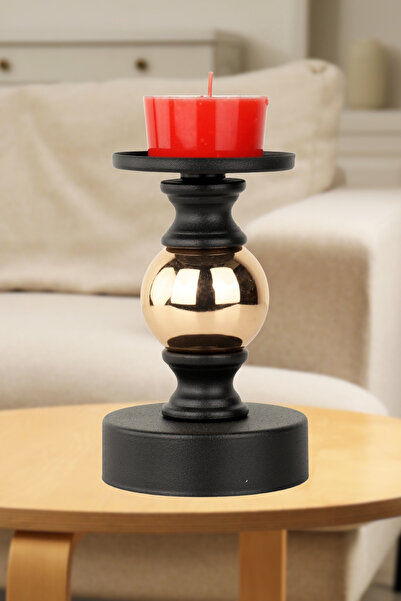 Begüsa Molde Mumluk Siyah Gold Top