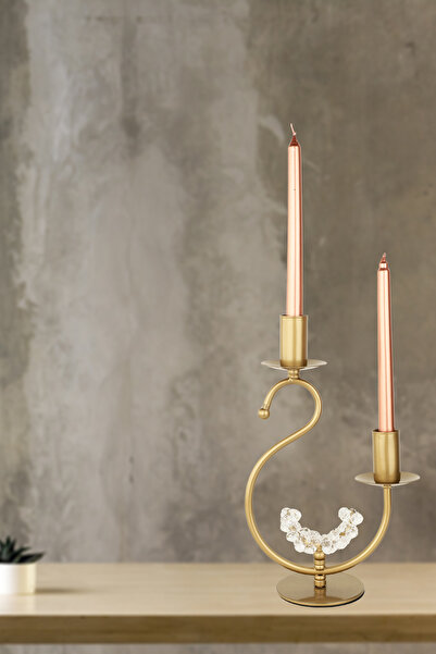 Begüsa Vigo Taşlı Mumluk Eskitme