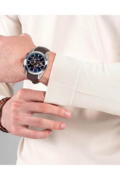 TerziAdemAltun Italian Style S Slim Fit Crew Neck Knitwear Sweater Stone T14495