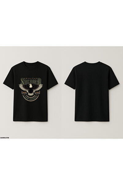 CALKARCOLLECTION Unisex Oversized Soldier Their Lives T-Shirt