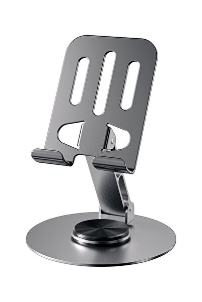 Genel Markalar Masaüstü Alüminyum Metal Katlanabilir Telefon ve Tablet Tutucu...