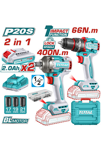 TOTAL DARBELİ MATKAP SOMUN SÖKME TCKLI20275E
