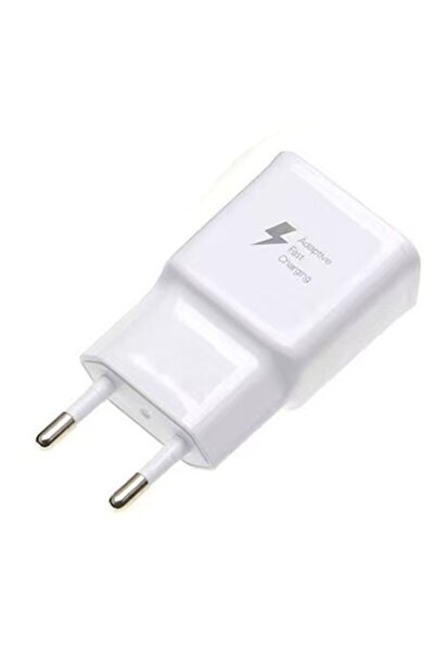 Flippy Încărcător de perete pentru Samsung S6/S8, USB-A universal 2.4A, alimentare 15W, alb