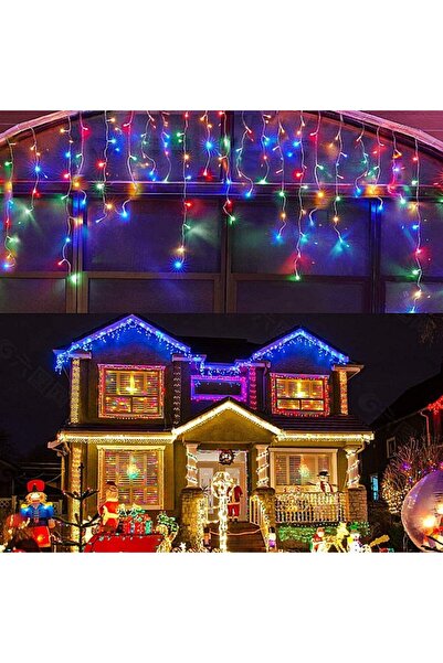 Produs Redus Fringe installation 20 m, 500 LED, resistant exterior, various colors