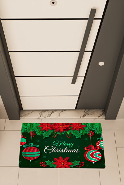 Dormot High Quality Digital Printing, New Year, Merry Christmas, Christmas Themed Door Mat