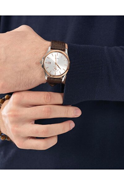 TerziAdemAltun Italian Style S Slim Fit Men's Half Turtleneck Knitwear Sweater Navy Blue T14875