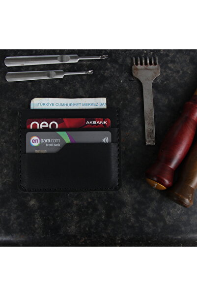 Koof Craft Nova Genuine Leather Snow Wallet - Gift Leather Wallet Handmade Leather Card Holder