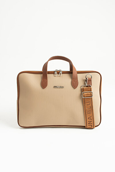 LUNABLU MacBook Air-Pro Paperwork Computer Notebook Laptop Bag with 13-14" Inch Waterproof Fabric