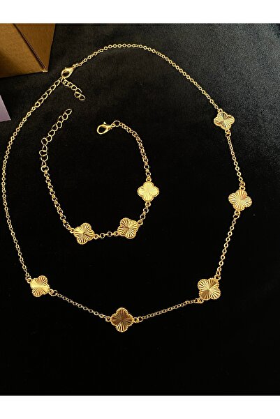 Passionis Jewelry Large Size Clover Pendant Bracelet