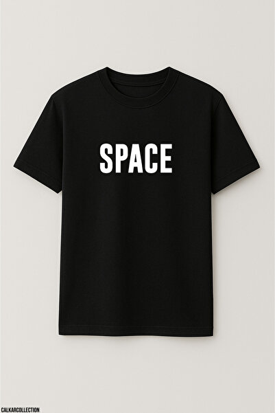 CALKARCOLLECTION Unisex Oversized Space T-Shirt