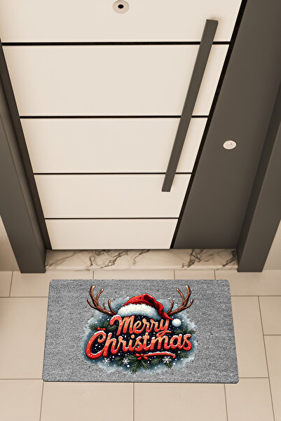 Dormot Високоякісний цифровий друк, Новий рік, Веселого Різдва, новорічна тематика, килимок для дверей