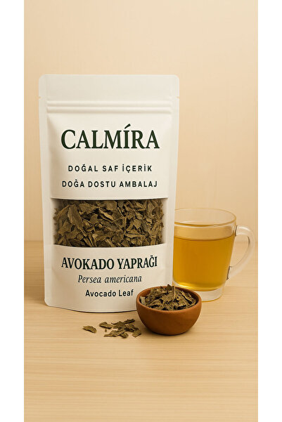 CALMİRA ورق الأفوكادو 30 جرام / تجفيف طبيعي / لا يحتوي على مواد حافظة / بيرسي...
