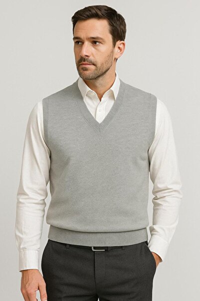 SUNTEKS V yaka süveter