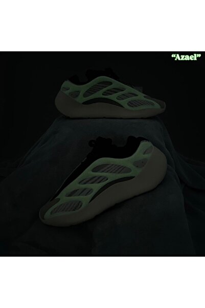 YEEZY Boost 700 V3 Azael Glow in the Dark Sports Shoes - Phosphorescent Cream White