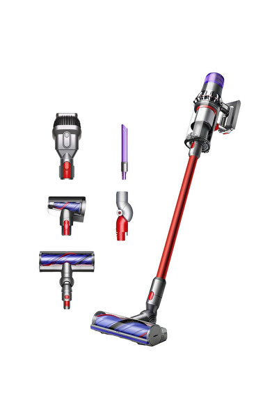 DYSON Vertical vacuum cleaner V15 Origin, 660 W, 0.54L, Autonomy 60 min, Nickel/Red