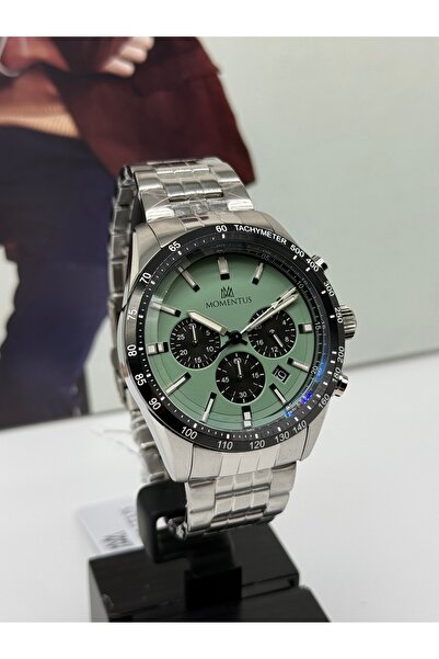 Momentus Sports Watch 10 Atm Waterproof 3 Years Warranty Mint Green