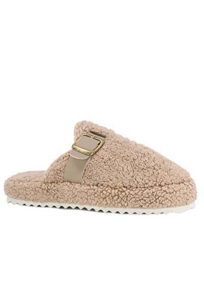 Auris Kadın Kışlık Ev Terliği Sıcak Tutan Kaymaz Taban