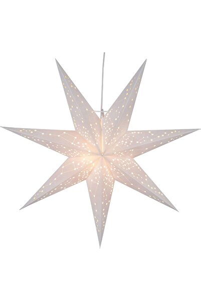 Eglo Galaxy illuminated star decoration 410259, 1x E14, H 60 cm, paper, white, mains powered