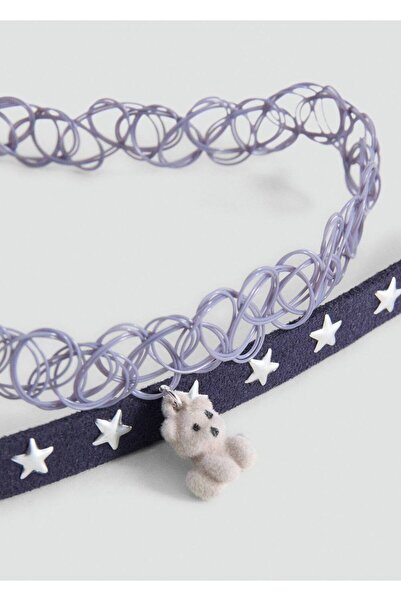 MANGO Kids 2'li choker kolye seti