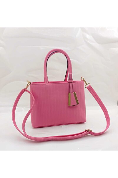 MAC&MOS Women's Pink Hand and Shoulder Bag