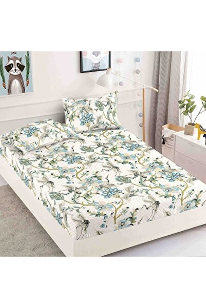 MHR Fitted sheet and 2 pillowcases, 2-person, 3-piece set, 180x200 cm, Multicolor