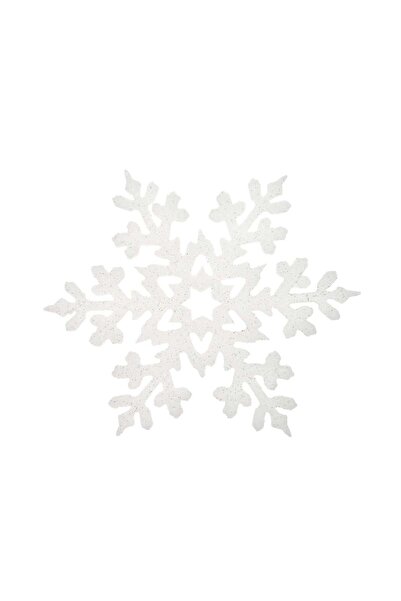 SHOPIENS Decorațiune de Crăciun, stea, albă, 19 x 19 cm, set de 3