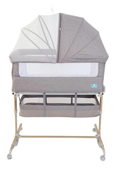 Baby shine Next to Me multi-level bed next to the mother