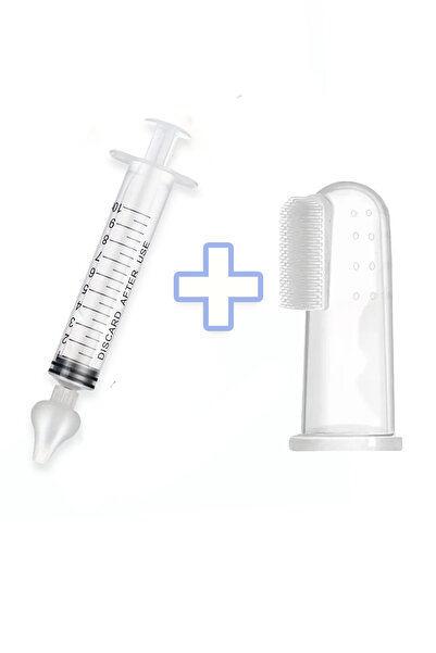 Factorial Bebek Diş Kaşıyıcı Parmak Ve Burun Aspiratörü Seti Silikon Diş Eti ...