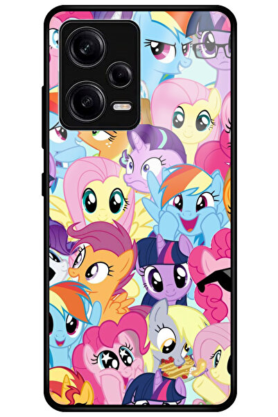 WANNA PROTECT جراب هاتف Xiaomi Redmi Note 12 Pro 5G فاخر بنمط My Little Pony ...
