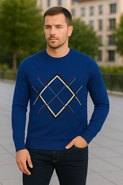 YAMAK bisiklet yaka çelik örgü kazak