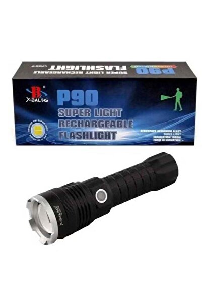 Generic X-BALSG P90 Super Light Rechargeable Flashlight