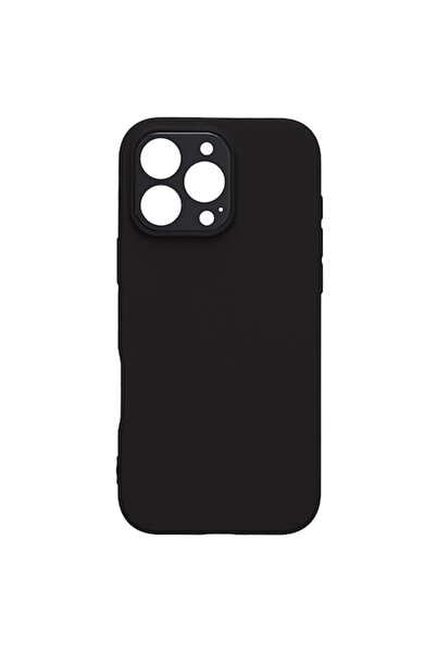 Gekko Mobile Ултратънък матов черен силиконов гел калъф за iPhone 16 Pro – пр...